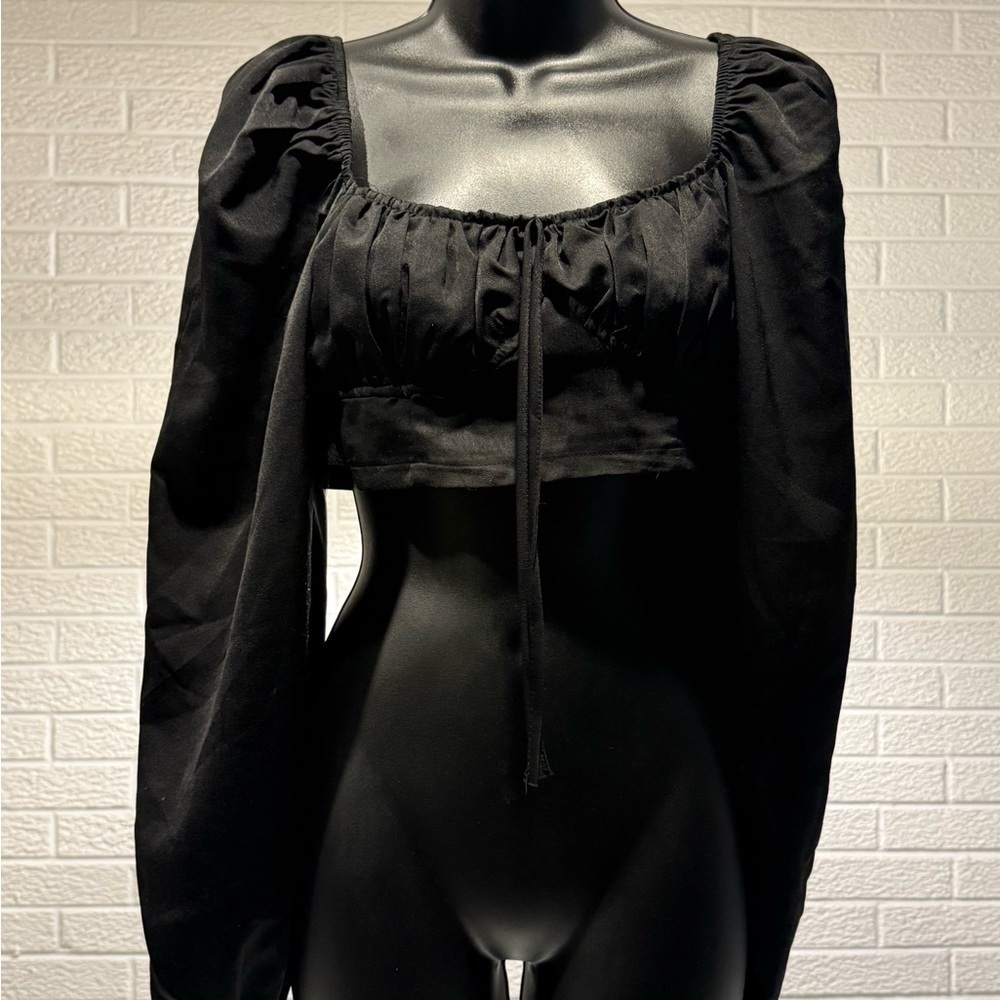 Fiestar Black Long‎ Sleeve Top